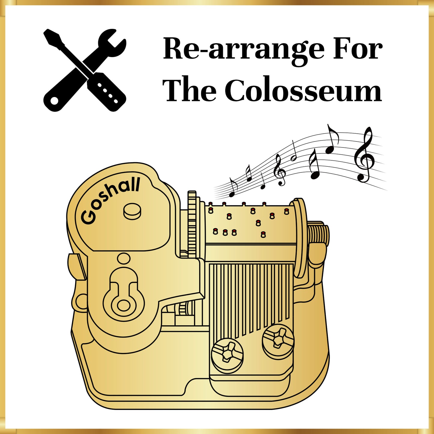 Would you like to customize the tune of The Colosseum?