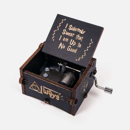 Vintage Hand Crank Music Box