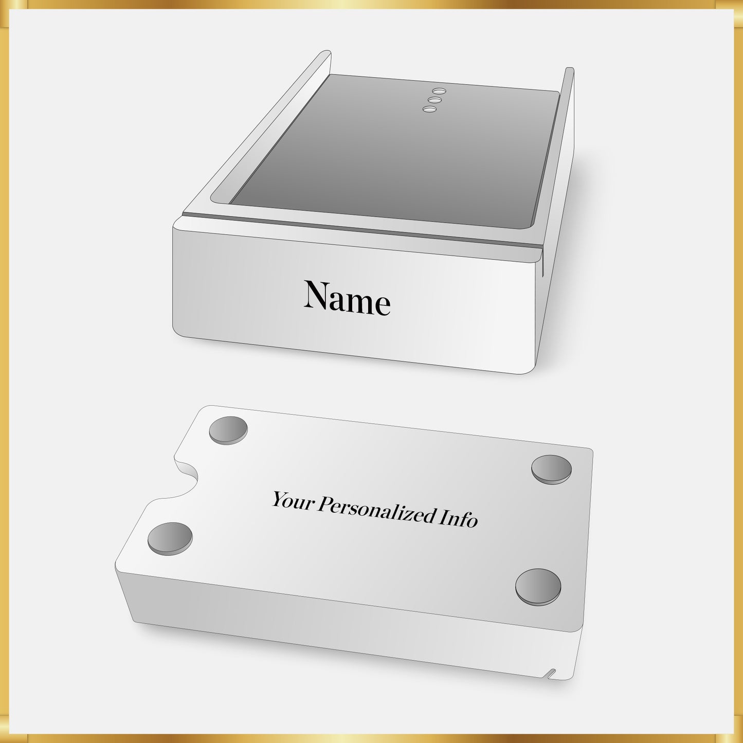 Select the engraving location