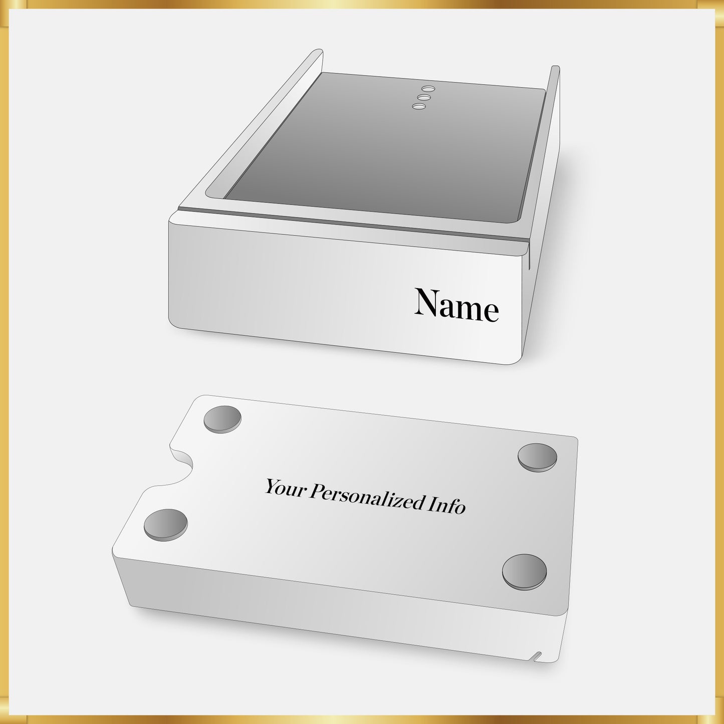 Select the engraving location