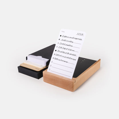 Personalized Wooden Daily Planning Stand