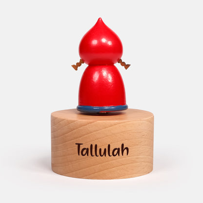 Personalized Wooden Music Box - Little Red Riding Hood
