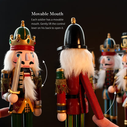 Wooden Nutcracker Soldier Ornament
