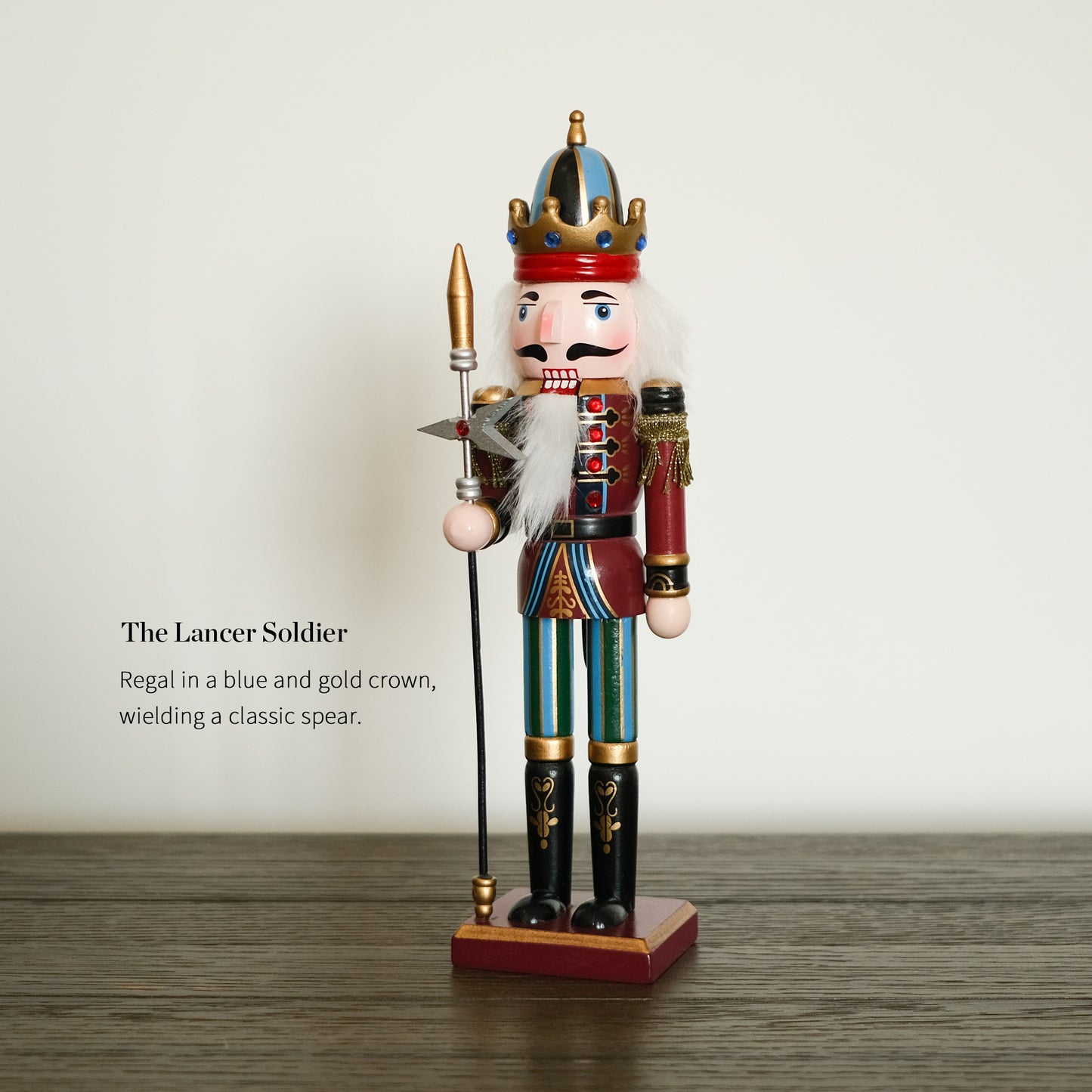 Wooden Nutcracker Soldier Ornament