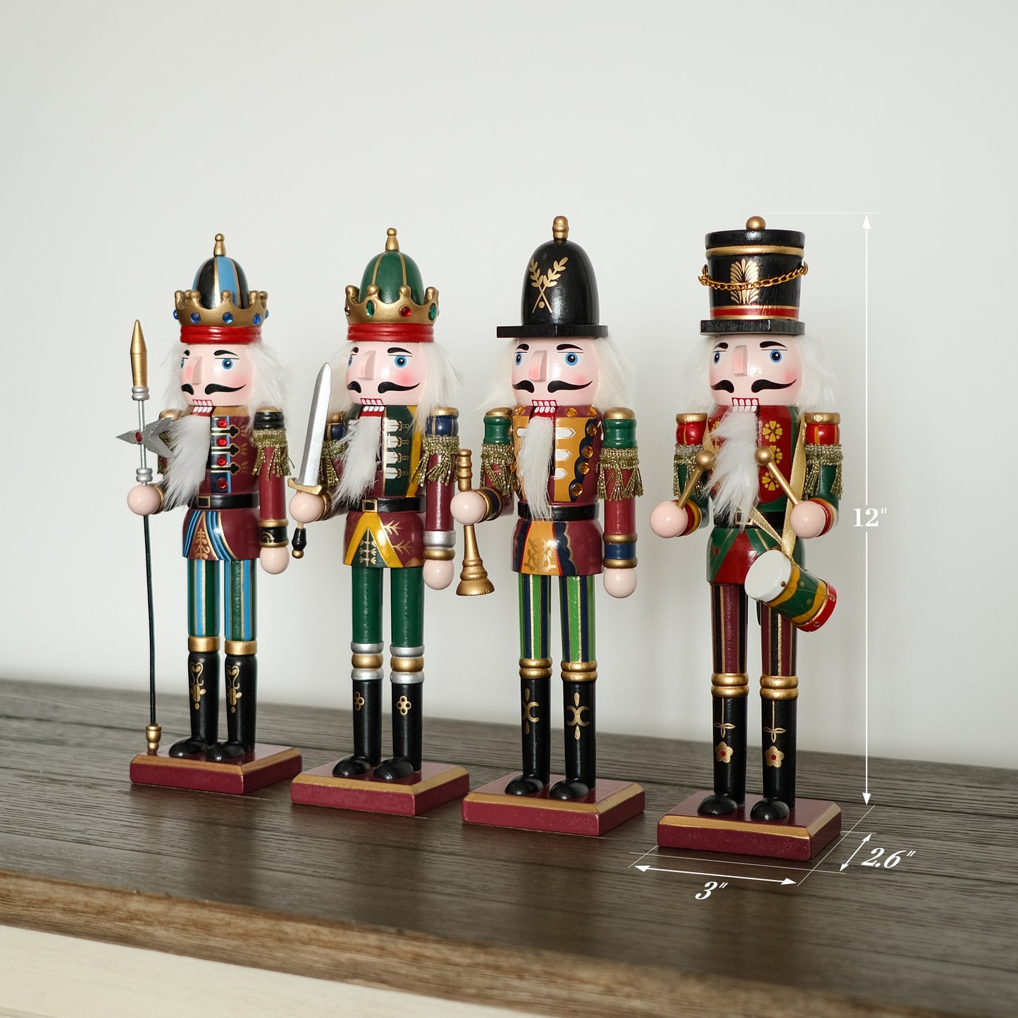 Wooden Nutcracker Soldier Ornament