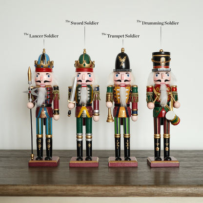 Wooden Nutcracker Soldier Ornament