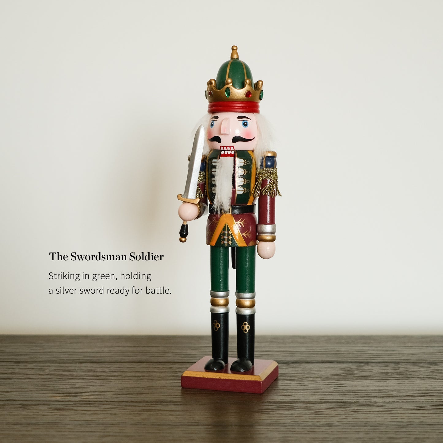 Wooden Nutcracker Soldier Ornament